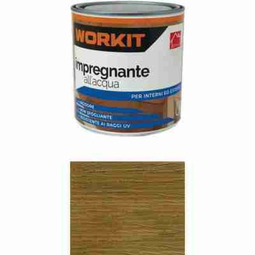 Impregnante Acqua Workit Noce Scuro Ml 750