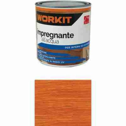 Impregnante Acqua Workit Mogano Ml 750