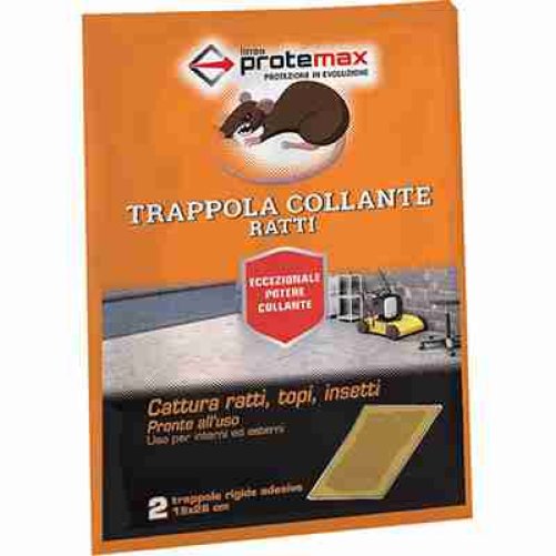 Trappola Topi Adesiva Protemax Cm 30X20 Cf=Pz 2