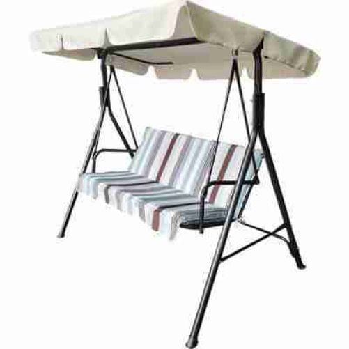 Dondolo Many Domus Acciaio Vern/Fantasia Cm 170X110 H.Cm 153