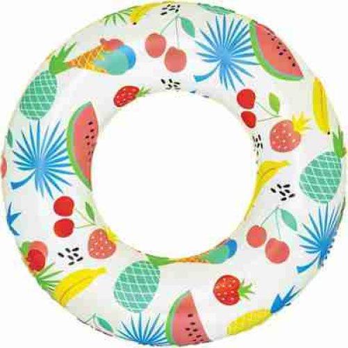 Bestway 36014 / 23 galleggiante da piscina e da spiaggia Multicolore Fantasia Tubo galleggiante Bestway Ciambella Gonfiabile Sandy Shore 36014 Bestway