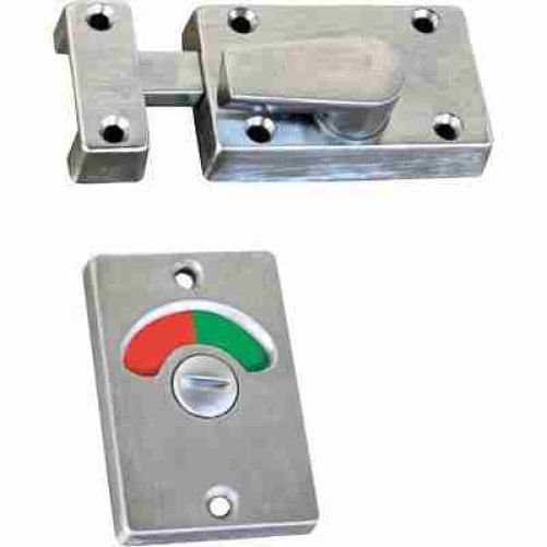 Catenaccio Libero Occupato Rotante Acciaio Nichelato Mm 42X61