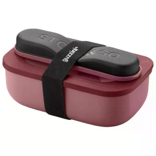 Guzzini Contenitore Pranzo Portatile StoreandGo Rosso