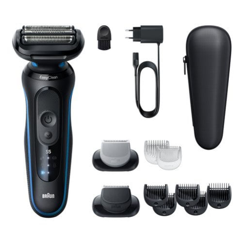Braun Rasoio barba braun 52 b1650s series 5 easyclean ricaricabile black e b Rasoio barba braun 52 b1650s series 5 easyclean ricaricabile black e b