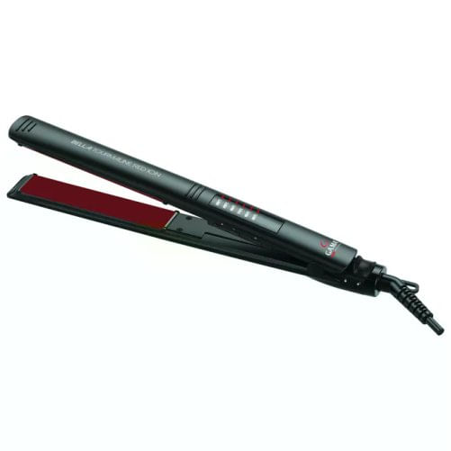 GA.MA Piastra Bella Tourmaline Red Ion Led, Tecnologia Micro Shine, Trafile rivestite in Tormalina, Tecnologia Ioni Ga.ma Piastra Bella Tourmaline Red