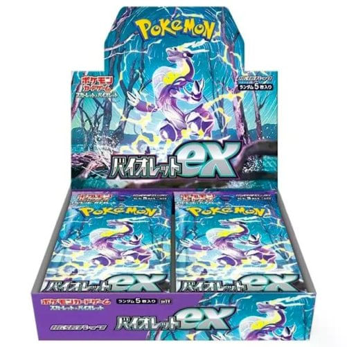 Pokemon Violetto Ex Jap Box 30 Buste