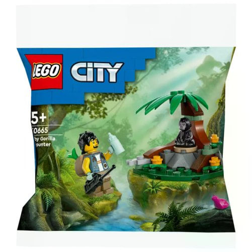 LEGO L'incontro con Cucciolo di Gorilla, Set costruzioni