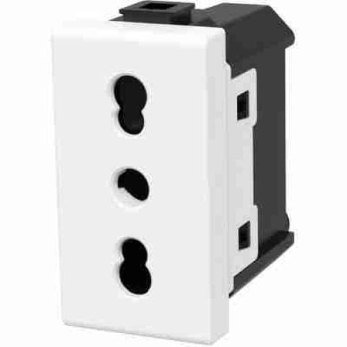 Presa Abm Bianco Volt 250 A 10/16 2P+T