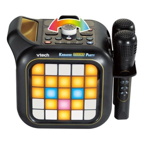 Karaoke vtech electronics 581707 light party bluetooth 2 microfoni wif