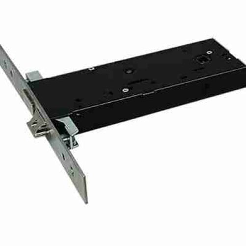 Serratura Metallo Infilare 5970 Omec B.Q Inox F.Mm 25 Dm M4 Tripl+Scr H.Mm 64 E.Mm 90