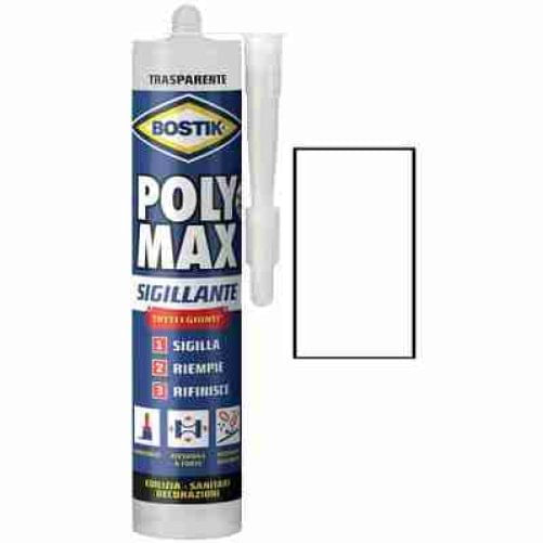 Bostik Polymax Sigillante Grigio Trasparente Ml 280
