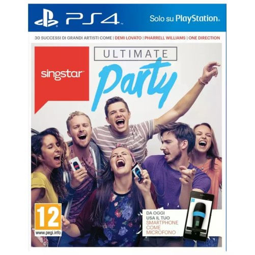 Sony SingStar: Ultimate Party, PS4 Standard ITA PlayStation 4 SONY Singstar: Ultimate Party - PlayStation 4