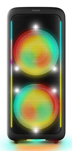 Philips Hue Philips TAX5000E/10 altoparlante portatile e per feste Altoparlante da festa Nero 100 W Philips altoparlante bluetooth tax5000e party - ta