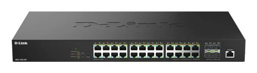D-Link DMS-1250-28P/E switch di rete Gestito L2 2.5G Ethernet (100/1000/2500) Supporto Power over Ethernet (PoE) Nero D-Link Switch 28-Port 2.5G Multi
