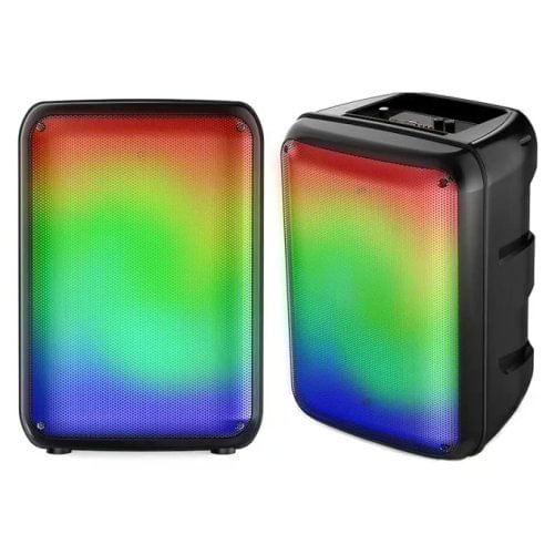 Akai Altoparlante Party Bluetooth con LED Multicolore