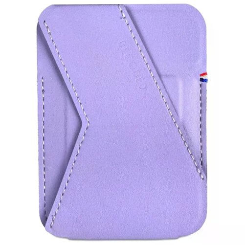 Decoded D24MSCS1DR portafoglio, portacarte e portadocumenti da viaggio Lavanda Silicone Decoded Silicone MagSafe Card Stand Sleeve Lavender