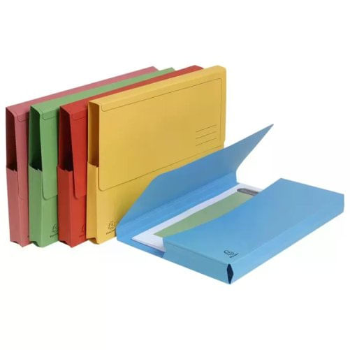 Exacompta Cartelle con Tasca 24.5x32.5cm Multicolore