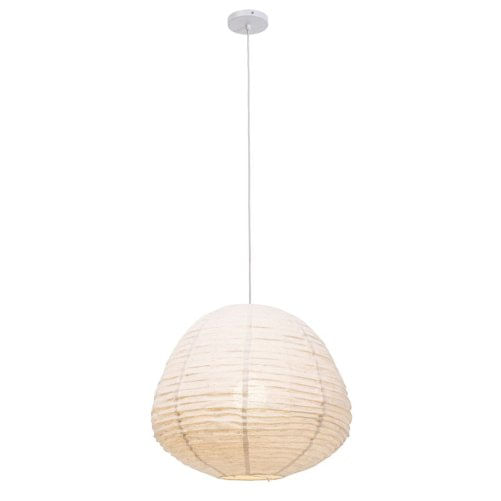 Lampadario Home ESPRIT Beige Juta 50 W 55 x 55 x 47 cm