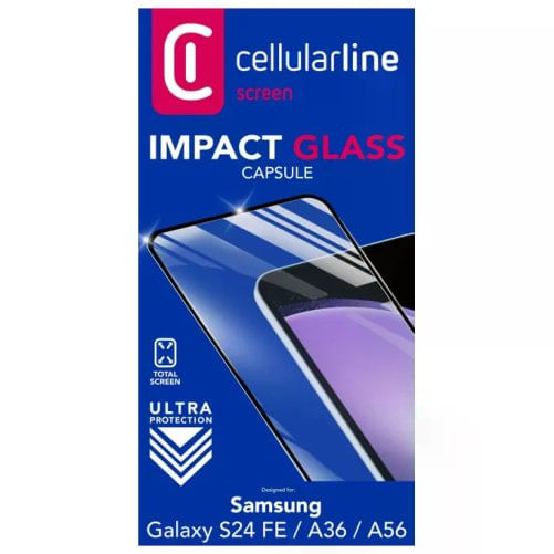 Cellularline Impact Glass Capsule - PIXEL 10PRO XL/9PRO XL Vetro temperato resistente da bordo a bordo Cellularline Impact Glass Capsule Vetro Tempera