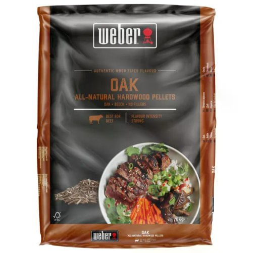 Weber Pellet di Legno di Quercia 8 kg