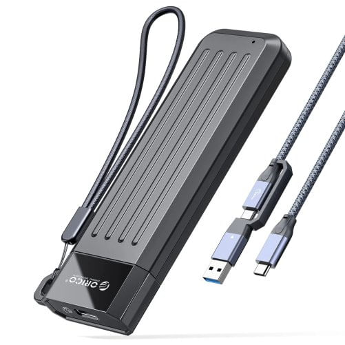 Trust 25806 contenitore di unità di archiviazione Box esterno SSD Nero Trust 25806 box esterno ssd m.2 nero 4tb usb-c 10gbit/s