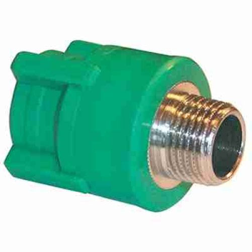 Manicotto Ppr A Saldare Filetto Maschio Verde/Ottone Mm 25X1/2M