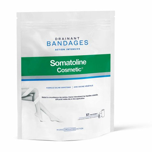 Somatoline Cosmetic Bende Somatoline Drenante Kit Completo Riduttore Drenanti (1 Unità) (2 uds) Somatoline Bende Somatoline Drenante Kit Completo Ridu