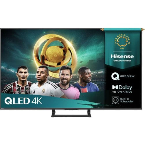 Hisense A7Q 75A7Q 190,5 cm (75") 4K Ultra HD Smart TV Wi-Fi Nero Hisense Smart TV Hisense 75A7Q 75" 4K Ultra HD LED HDR D-LED