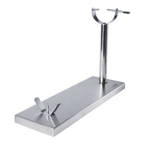 Porta Prosciutto in Acciaio Inox TM Home Metallo Acciaio inossidabile 17 x 49 x 35 cm
