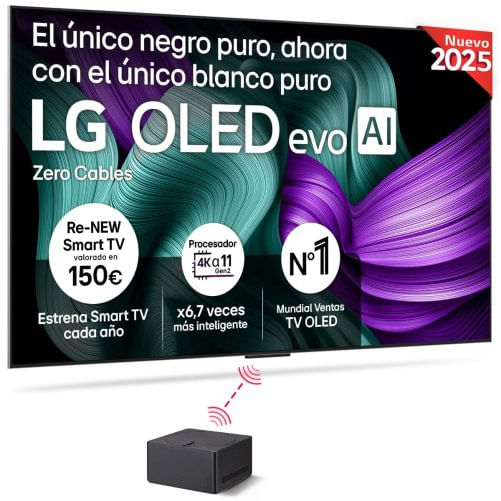 Lg Distribuzione LG OLED evo AI OLED83M59LA 2,11 m (83") 4K Ultra HD Smart TV Wi-Fi Metallico LG Smart TV LG OLED83M59LA