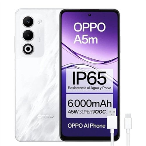 Smartphone Oppo 631010001241 Octa Core 8 GB RAM 256 GB Bianco 6,67" 6,56"