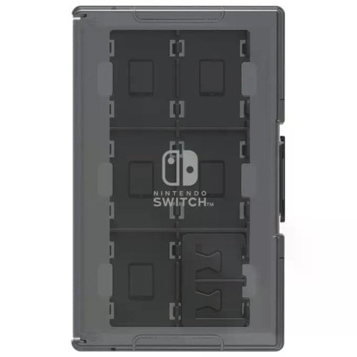 2Dots Hori NSW-025U parte e accessorio per console da gioco Scheda di espansione della memoria 2dots NSW-025U Game Card Case 24 Hori Nero