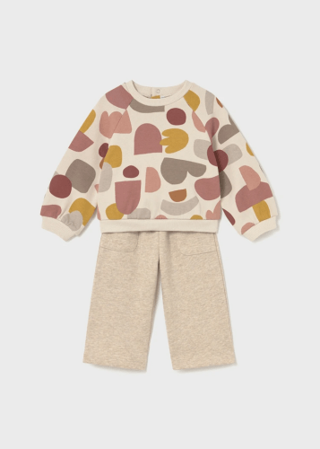 COMPLETO TUTA MAGLIA PANTALONE NEONATA MAYORAL 2845 02845 60 BEIGE ORIGINAL 2026 24 mesi Beige COMPLETO TUTA MAGLIA PANTALONE NEONATA MAYORAL 2845 028