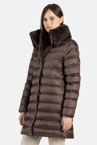 GIUBBOTTO PIUMINO DONNA CANADIENS RITA LONG CAP05318 MARRONE ORIGINALE AI 2026 IT 44 Marrone GIUBBOTTO PIUMINO DONNA CANADIENS RITA LONG CAP05318 MARR