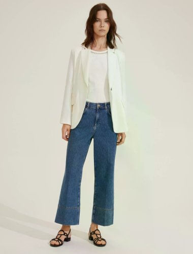PANTALONE JEANS DONNA EMME MARELLA KENTIA 25251860212 001 BLU ORIGINALE AI 2026 IT 42 Blu