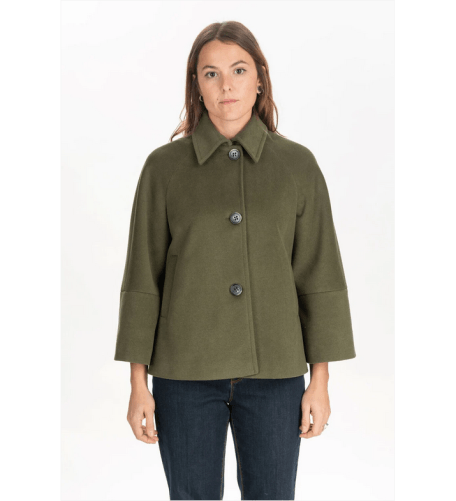CAPPOTTO CAPPOTTI DONNA DIANA GALLESI R161R002213N 35 VERDE ORIGINALE AI 2026 IT 44 Verde CAPPOTTO CAPPOTTI DONNA DIANA GALLESI R161R002213N 35 VERDE