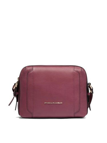BORSA BORSE TRACOLLA DONNA PIQUADRO BD4870W92 PELLE BORDO ORIGINALE AI 2026 Unica Rosso