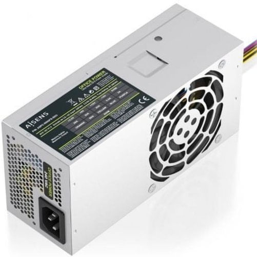 AISENS ASPC-500TFX-SEO alimentatore per computer 500 W 20+4 pin ATX TFX Argento Aisens Fonte di Alimentazione Aisens ASPC-500TFX-SEO TFX 500 W