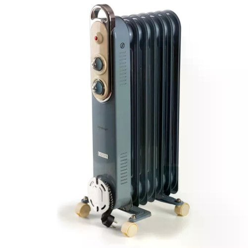 Ariete Linea Vintage 8250 Radiatore a olio Vintage, 7 elementi riscaldanti, 1500W, 3 livelli di potenza Ariete, Radiatore ad Olio Vintage 8250, 1500W,