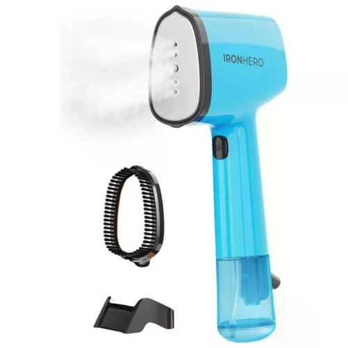 Cecotec IronHero V-1500 Vapore per indumenti portatile 1500 W Turchese Cecotec Ferro da Stiro Verticale IronHero V-1500 Essential Blue