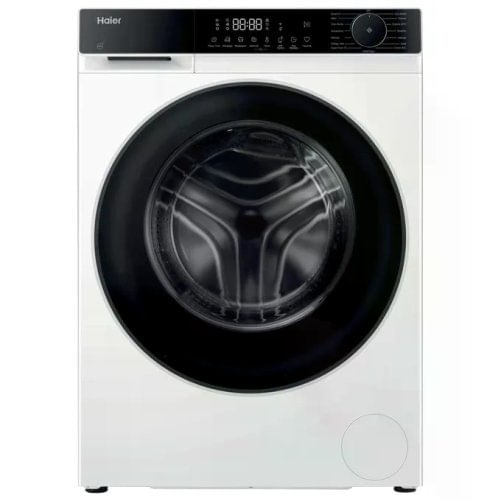 Haier HW80-BP14357U-IT lavatrice Caricamento frontale 8 kg 1400 Giri/min Bianco HAIER Hw90bp1435 Lavatrice Carica frontale 8kg 1400g A-30% Vap Wifi