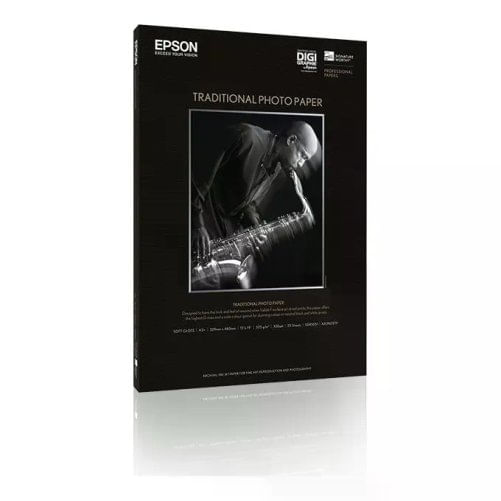 Epson - Lfp Ink Epson Photo Paper Traditional A3+ 25fg Epson Photo Paper Traditional A3+ 25fg