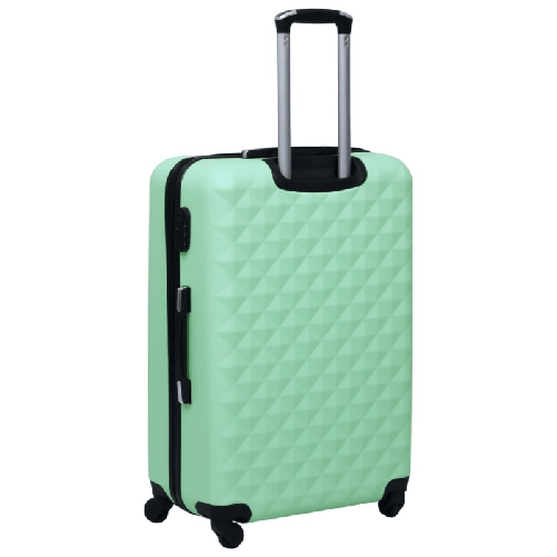 vidaXL Trolley a Custodia Rigida Menta in ABS