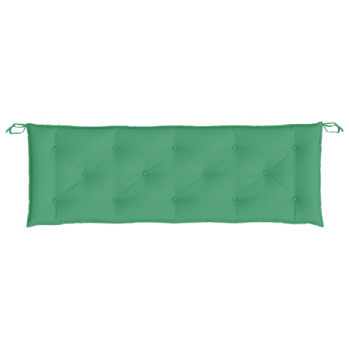 vidaXL Cuscino per Panca Verde 150x50x7 cm in Tessuto Oxford