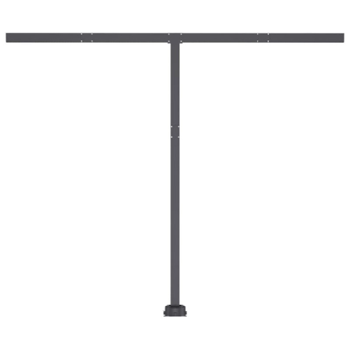 Tenda da Sole Automatica LED Sensore Vento 350x250cm Blu Bianca