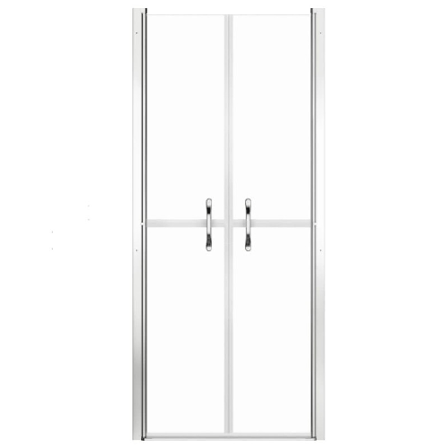 vidaXL Porta per Doccia in ESG Trasparente 71x190 cm