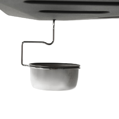 vidaXL Barbecue Griglia a Gas 6 Fornelli Acciaio Inossidabile Argento