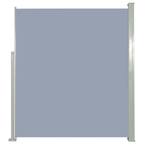 Tenda da Sole Laterale Retrattile 160 x 300 cm Grigio
