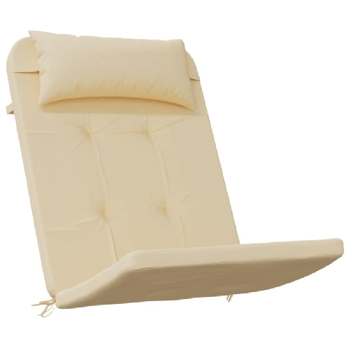 vidaXL Cuscini per Sedia Adirondack 2 pz Beige in Tessuto Oxford