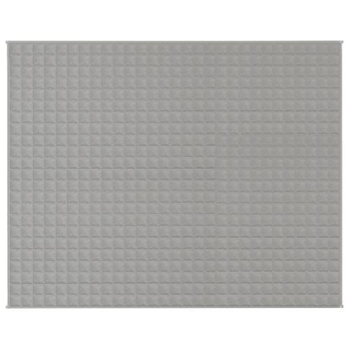 Coperta Ponderata Grigia 235x290 cm 15 kg Tessuto